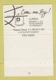 Matchbook Cover - Timothy John's Neighborhood Atlanta GA 40 Strike