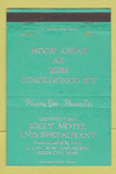 Matchbook Cover - Jolly Motel and Restaurant Union City TN 40 Strike