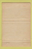 Matchbook Cover - La Riviera Bar Matamoros Mexico BRONZE 40 Strike
