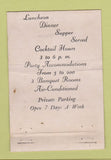 Matchbook Cover - Savoy Plaza Orange NJ WORN 40 Stick