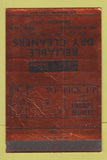 Matchbook Cover - Reliable Dry Cleaners Oklahoma City OK SAMPLE WEAR 40 Strike