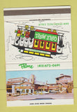 Matchbook Cover - Cable Motel San Francisco CA 40 Strike