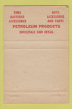 Matchbook Cover - Mobil oil gas WL Bartley Greenville ME 40 Strike