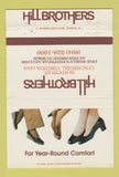 Matchbook Cover - Hill Brothers Shoes Lynchburg VA 40 Strike