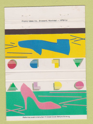 Matchbook Cover - Aldo Shoes 40 Strike