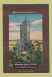 Matchbook Cover - Will Rogers Shrine Colorado Springs 40 Strike