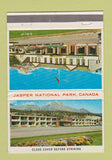 Matchbook Cover - Jasper National Park Canada AB 40 Strike