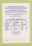 Matchbook Cover - Jasper National Park Canada AB 40 Strike