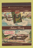 Matchbook Cover - Ol dFort Wayne IN Tourism Meyer's Drugs WORN BACK 40 Strike