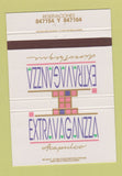 Matchbook Cover - Extravaganzza Disco Acapulco Mexico 40 Strike