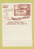 Matchbook Cover - Club Cafe Restaurant Hawkesbury ON 40 Strike