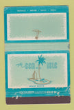 Matchbook Cover - The Sea Isle Miami Beach FL WORN 40 Stick