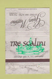 Matchbook Cover - The Scalini New York City Gian Marino 40 Strike