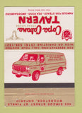 Matchbook Cover - Copa Cabana Steak House Tavern Woodstock ON 40 Strike