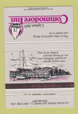 Matchbook Cover - Captain Bill's Commodore Inn Bay Shore LI NY 40 Strike