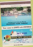 Matchbook Cover - US Capitol Universal Match Omaha NE McKeone 40 Strike