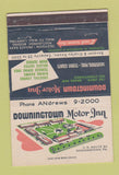 Matchbook Cover - Downingtown Motor Inn PA 40 Strike