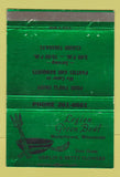 Matchbook Cover - Legion Green Bowl Restaurant Watertown WI 40 Strike