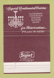Matchbook Cover - La Maison Rouge New York City 40 Strike