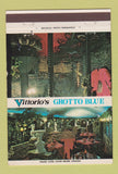 Matchbook Cover - Vittorio's Grotto Blue Stillwater MN 40 Strike