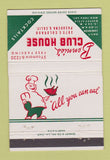 Matchbook Cover - Bennie's Club House Pasadena CA 40 Strike