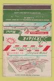 Matchbook Cover - Skylark Motel Alexandria VA WEAR 40 Strike