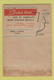 Matchbook Cover - Skylark Motel Alexandria VA WEAR 40 Strike