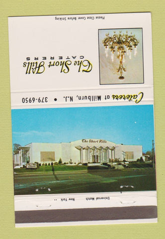 Matchbook Cover - Short Hills Catering Millburn NJ 40 Strike