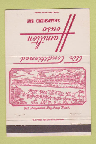 Matchbook Cover - Hamilton House Sheepshead Bay Brooklyn NY 40 Strike