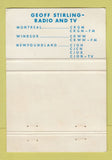 Matchbook Cover - CKGM Radio Montreal QC 40 Strike