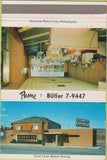 Matchbook Cover - Kearney's Restaurant Kingston PA 40 Strike