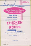 Matchbook Cover - Kearney's Restaurant Kingston PA 40 Strike