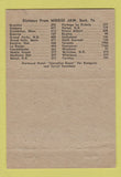 Matchbook Cover - Hotel Harwood Moose Jaw SK 40 Strike
