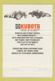 Matchbook Cover - Kubota Tractors Ephrata PA 40 Strike