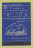 Matchbook Cover - Westerner Motel Glenwood Springs Colorado 40 Strike