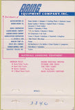 Matchbook Cover - Aring Equip tractors Milwaukee Middleton WI 40 Strike