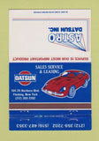 Matchbook Cover - Astro Datsun Flushing NY 40 Strike