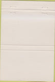 Matchbook Cover - Dynacoach Limousine limos 40 Strike