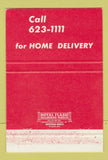 Matchbook Cover - The Press Newspaper Baseball 40 Strike