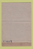 Matchbook Cover - Mike Child's Radiator Service Brownsville TX TEAL 40 Strike