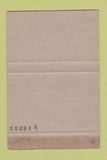 Matchbook Cover - Mike Child's Radiator Service Brownsville TX PEACH 40 Strike