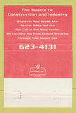 Matchbook Cover - Central Rentals Sales Denver Colorado 40 Strike