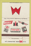 Matchbook Cover - International Harvester Tractors Moore Denver WRAR 40 Strike