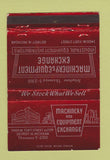 Matchbook Cover - Machinery and Equipment Supply Detroit MI 40 Strike