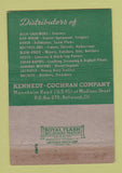Matchbook Cover - Kennedy Cochran Tractors Equipment Chicago IL WEAR 40 Strike