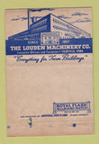 Matchbook Cover - Louden Machinery 75th Fairfield OH 40 Strike