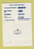 Matchbook Cover - Miller Equipment Cincinnati OH 1983 40 Strike