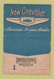Matchbook Cover - Morrison Chevrolet Bar Harbor ME 40 Strike