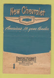 Matchbook Cover - Bass Chevrolet Cleveland Heights OH 40 Strike