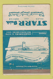 Matchbook Cover - Starr Buick Mechanicsburg PA WEAR 40 Strike